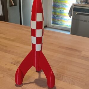 Fusée Tintin 37cm