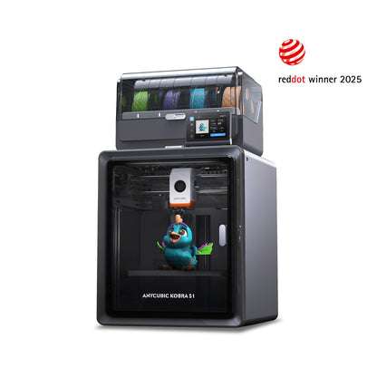 Anycubic Kobra S1 Combo – visuel constructeur ‣ Atelier 34 ‣ Atelier 34 Imprimante 3D Anycubic Kobra S1 Combo avec système multicolore ACE Pro