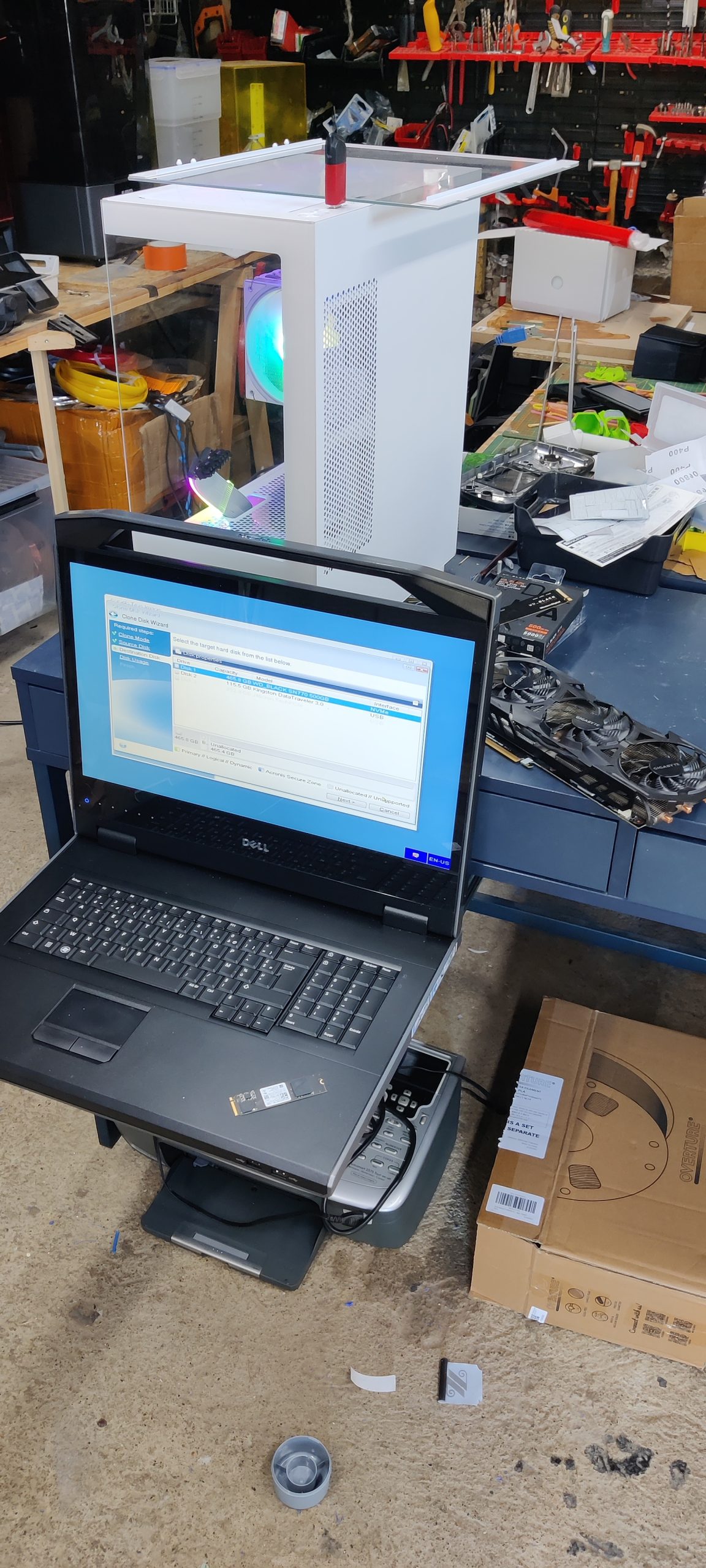 Diagnostic PC gaming - GTX 980 - Atelier 34 ‣ Atelier 34 Diagnostic d’un PC gaming et d’une carte graphique GTX 980 en réparation à l’Atelier 34